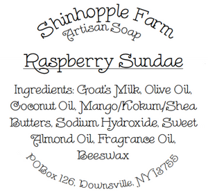 Raspberry Sundae Soap