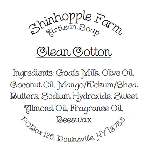 Clean Cotton Soap