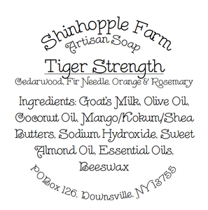 Tiger Strength Soap